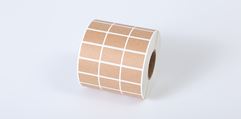 Printed kraft paper labels